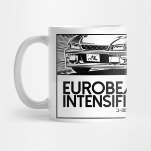 EUROBEAT INTENSIFIES - WRX STI Coupe Type R Version GC8F Mug